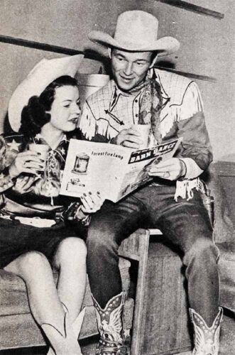 Romance of Roy Rogers and Dale Evans - Vintage Paparazzi