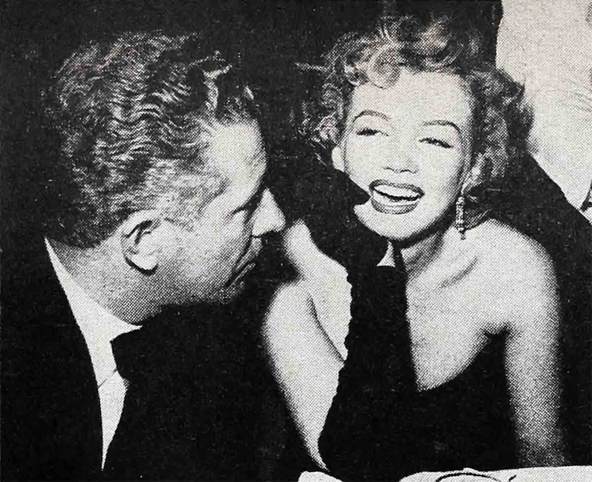 Marilyn Monroe Photo: Marilyn Monroe at restaurant Ciro's-1951 in 2023